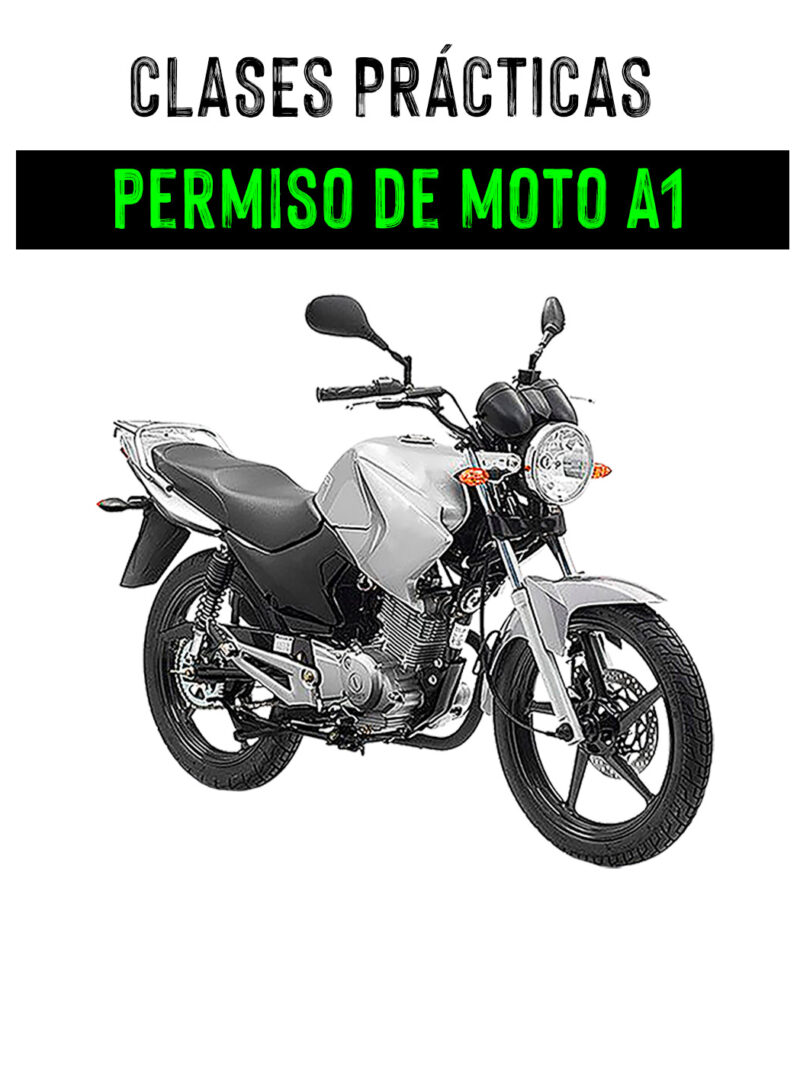Clase práctica de maniobras permiso A1 (30 min)